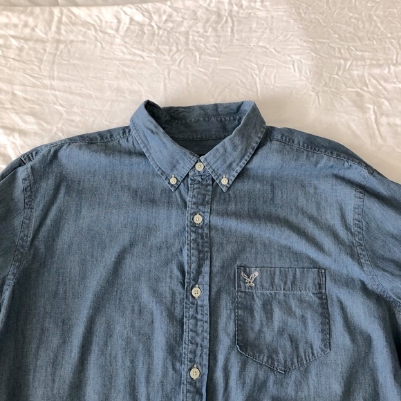 AE Outfitters Denim Button Long Sleeve - Picture 2 of 4